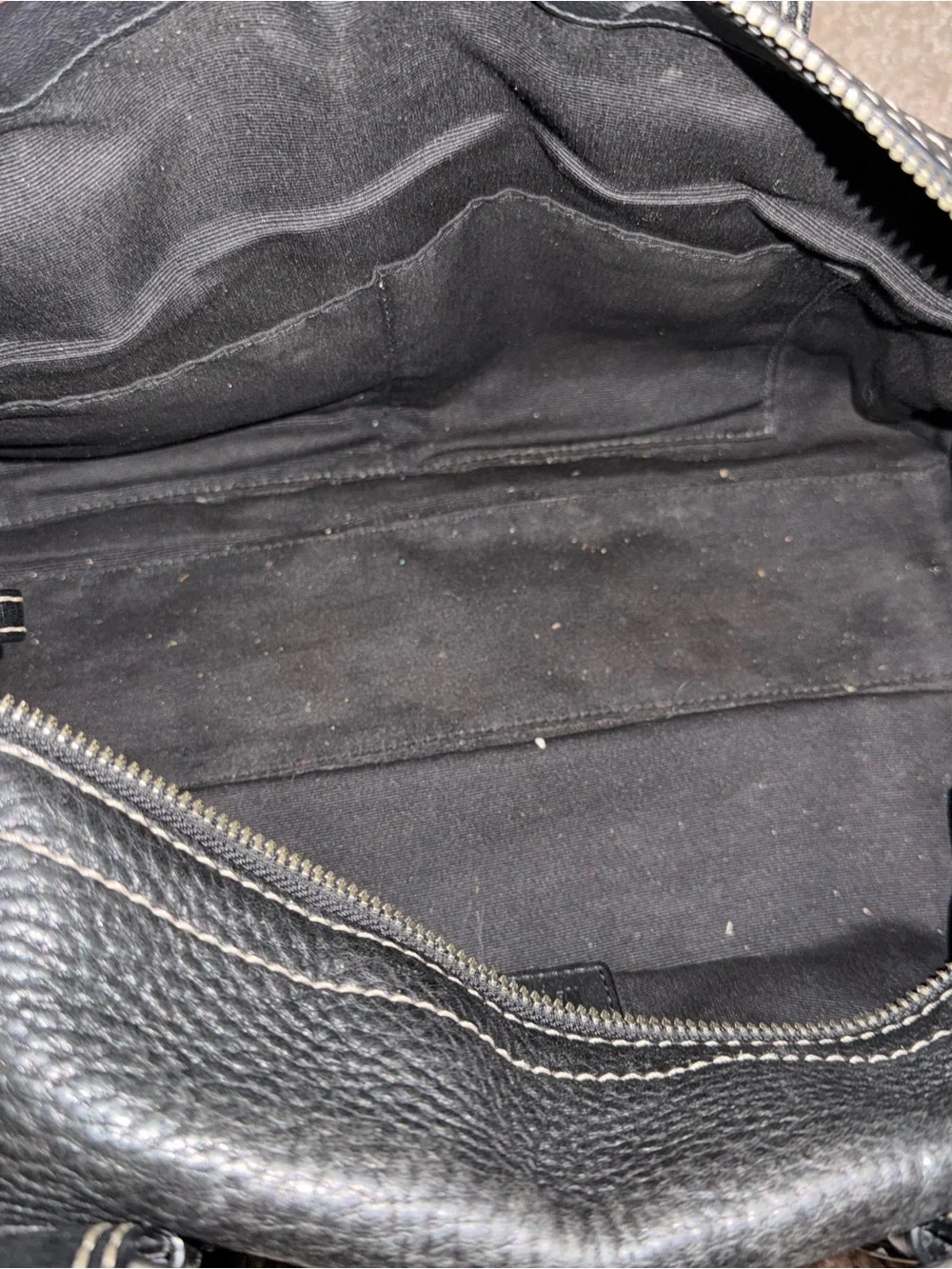 Coach Chelsea Vintage - Leather Shoulder Bag with Silver Hardware